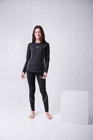 Комплект жіночої термобілизни  Columbia на флісі чорна жіноча термобілизна  Columbia WAR Львів