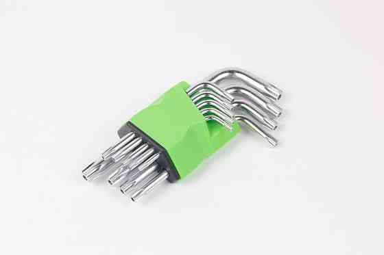 Набор ключей TORX Г-образных, 9пр.(Т10,15,20,25,27,30,40,45,50),в блистере P010K Одесса