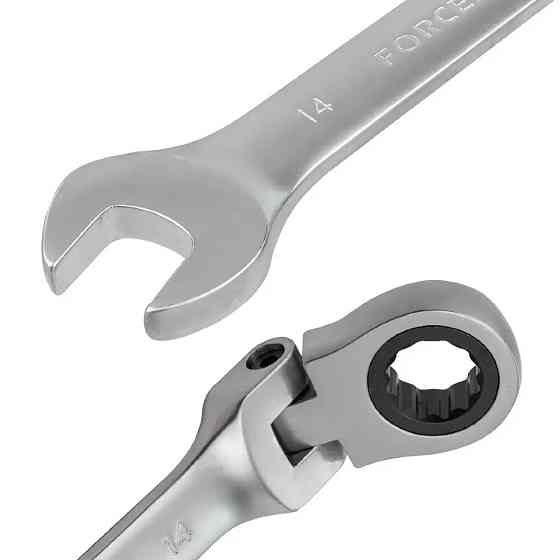 Набір ключів тріскачкових з шарніром 22пр. (6-32мм) FORCEKRAFT FK-10342 Одеса
