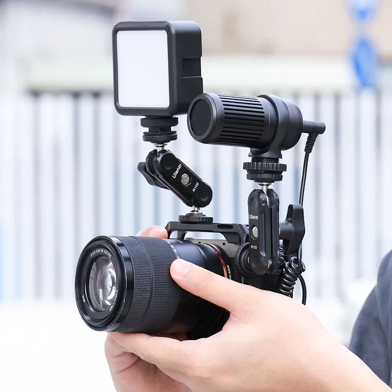 Шарнірне кріплення Ulanzi R102 Dual 1/4'' Grip (UV-3058 R102) Київ - фото 2