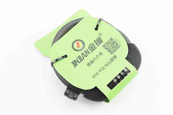 Замок протиугінний тросовий 1500х12мм з 5-ти значним кодом, кріплення за трубу сидіння, 509 Київ