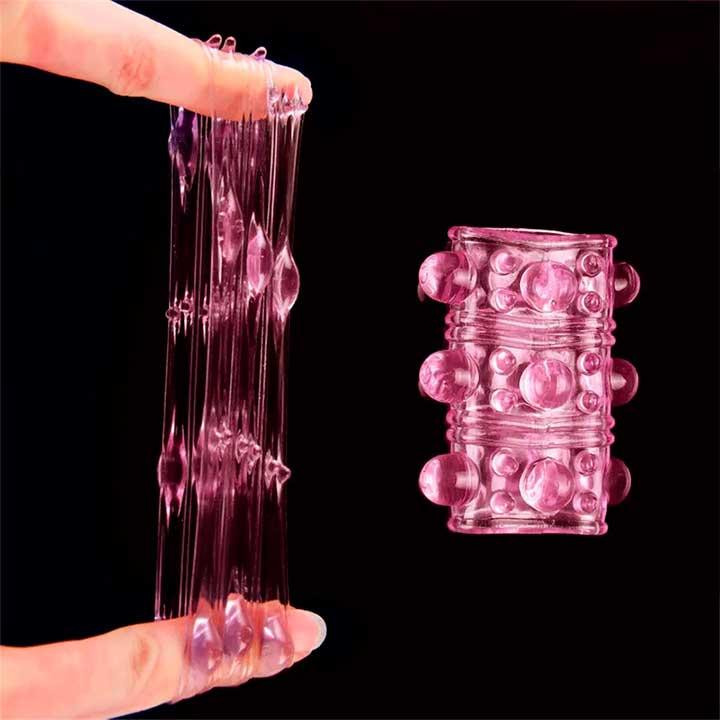 Эластичная рельефная насадка на пенис Винница - изображение 5