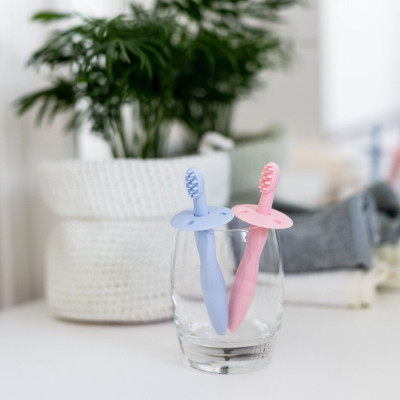 Дитяча зубна щітка Canpol babies з обмежувачем - рожева (51/500_pin) Вінниця - фото 8