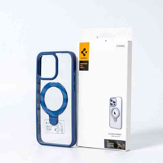 Чохол для смартфона Spigen AAA Magnetic Ring for Apple iPhone 15 Pro Blue Київ