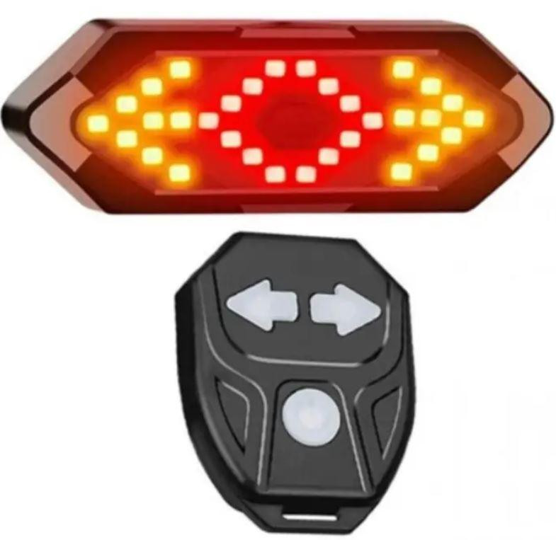 Беспроводные поворотники на велосипед. Фонари для велосипеда с поворотниками Одесса - изображение 1