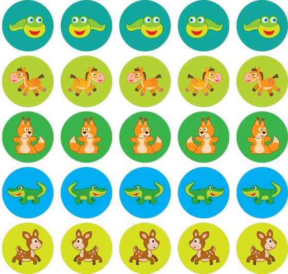 Детская развивающая книга Мама и малыши 