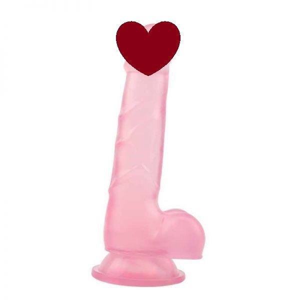 Фалоімітатор 7.7 Inch Dildo, Pink Sex Aura Київ - фото 1