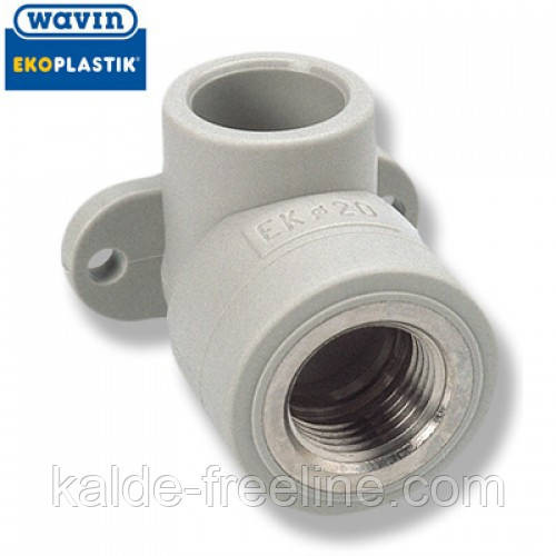 Колено настенное 20х1/2 ВР wavin ekoplastik Харьков - изображение 1