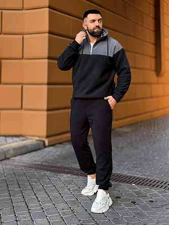 Чоловічий теплий костюм (двокольоровий) Одеса