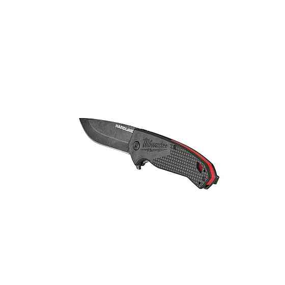 Ніж MILWAUKEE HARDLINE Smooth викидний з гладким лезом 48221994 Одеса