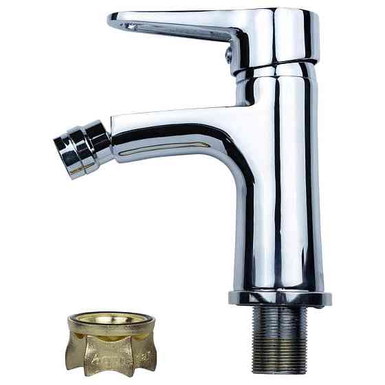 Смеситель HK Ø35 для биде на гайке AQUATICA HK-1F130C (9732500) Киев