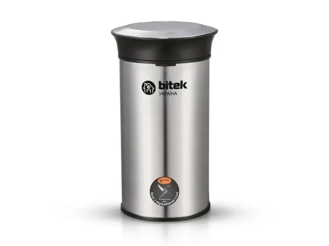 Кавомолка електрична BITEK BT-7125 500Вт 220В, 200 г, 4 леза з нержавіючої сталі, прозора кришка Київ - фото 4