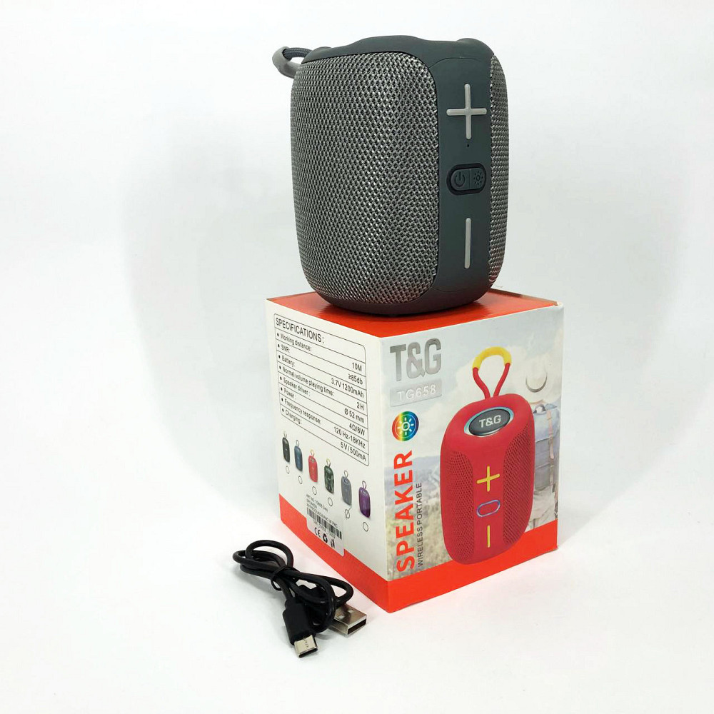 Акустические колонки для дома TG658, Колонка с подсветкой и светомузыкой, Bluetooth музыкальная колонка BS-45 Львов - изображение 16