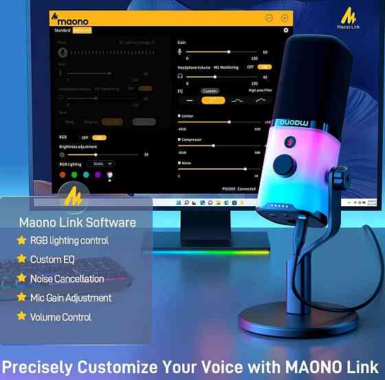 MAONO PD100X USB/XLR Динамічний  мікрофон. Київ