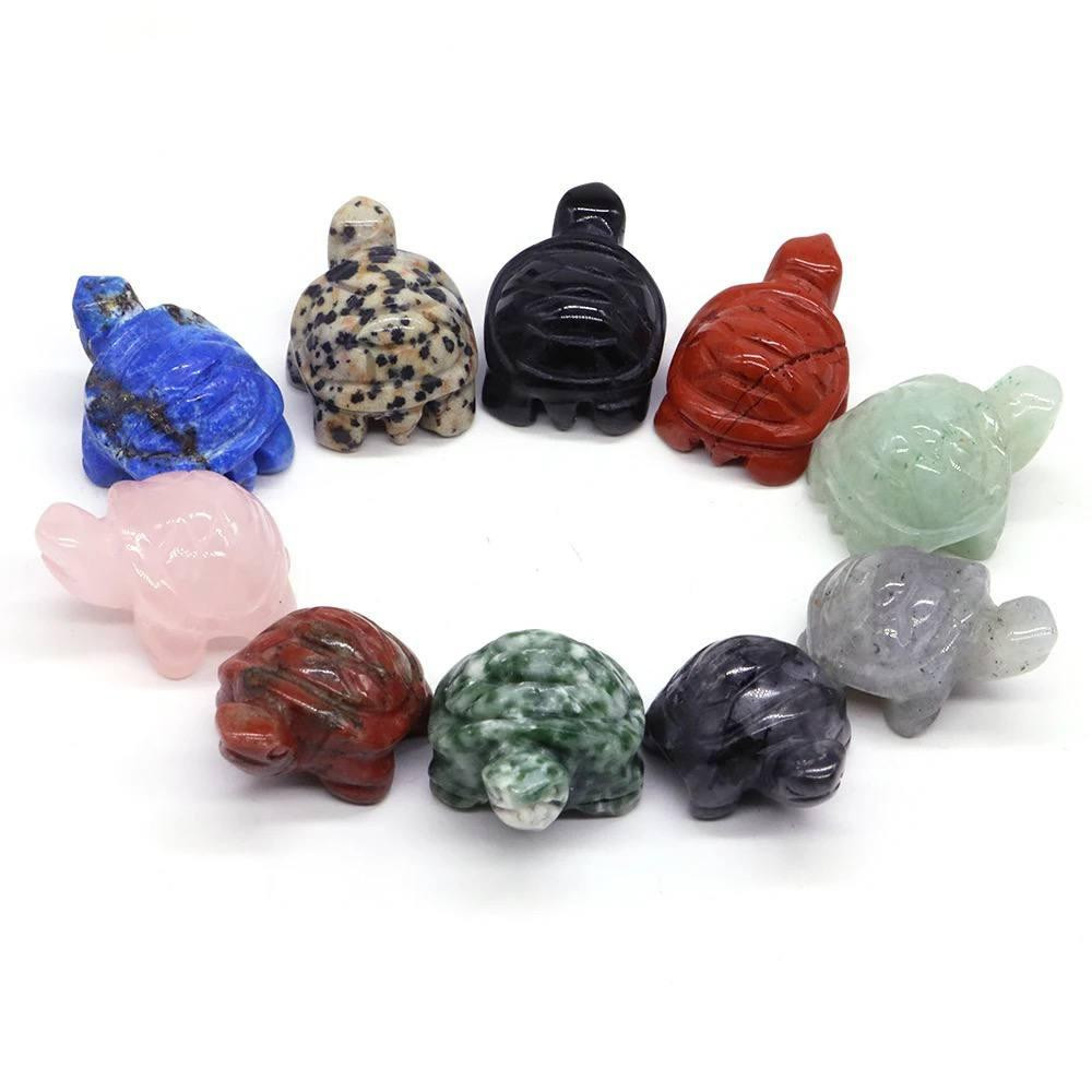 Статуэтка черепахи из натурального камня тигровый глаз 25*18 мм. Фигурка черепахи. Сувенир тигровый  Киев - изображение 3