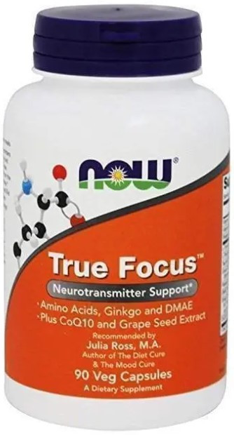 Тру Фокус Now Foods True Focus 90 вегетаріанських капсул Київ - фото 1