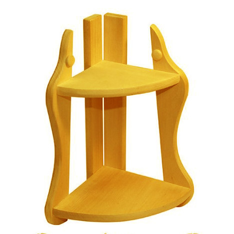 Кутова настінна полиця "Нейба" каррі Миколаїв - фото 1