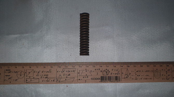 Пружина стиснення 13.5х60х2.5 мм. СССР. Харків - фото 2