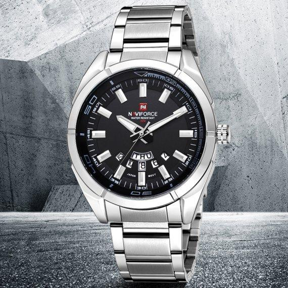 Годинник чоловічий наручний Naviforce Rocket (Чорний) Вінниця - фото 9