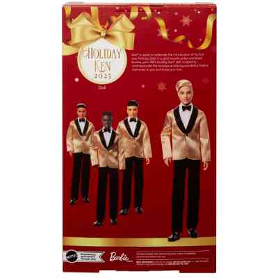 Кукла Barbie Signature Праздничный Кен блондин (JGK55) Винница