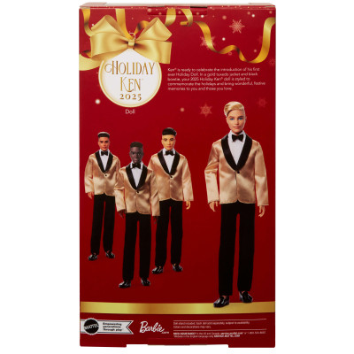 Кукла Barbie Signature Праздничный Кен блондин (JGK55) Винница - изображение 3