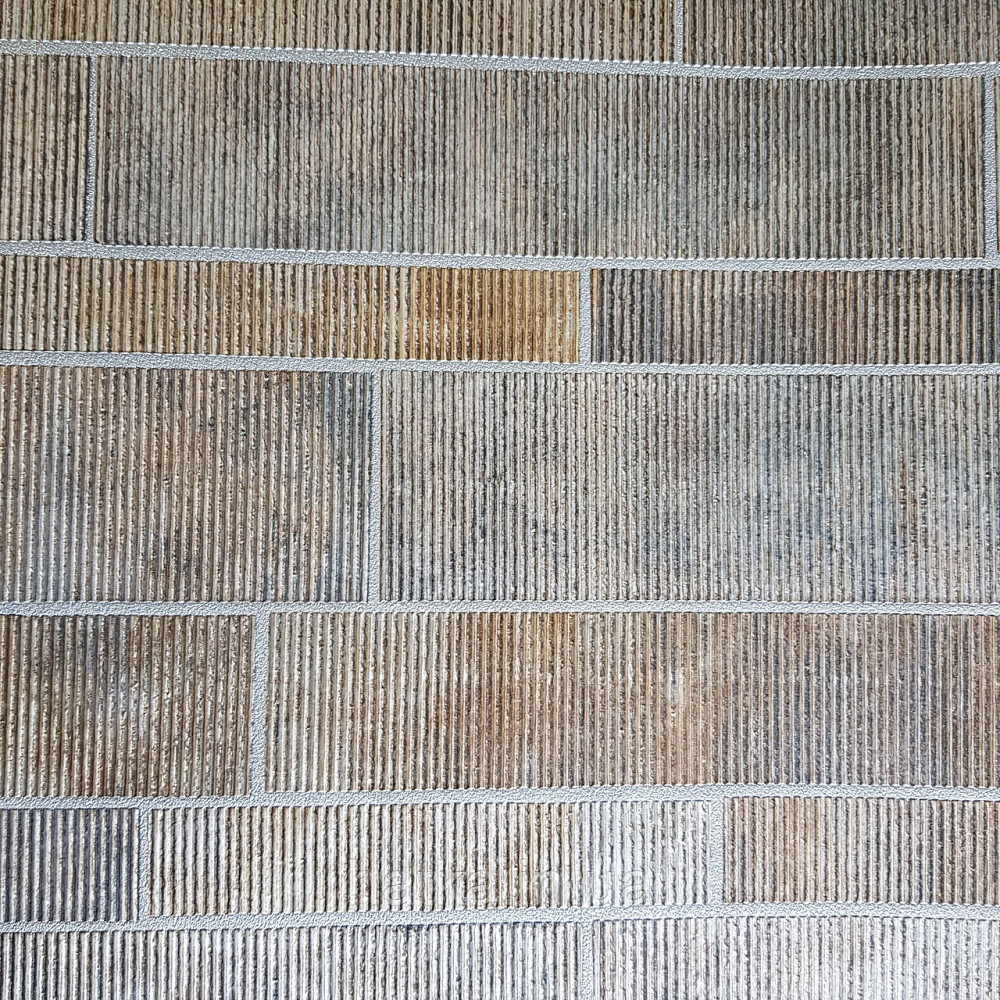 Шпалери вінілові на флізелін Rasch Factory 0.53х10,05 геометрія смуги фігури структурні золото серебро428216 Київ - фото 2