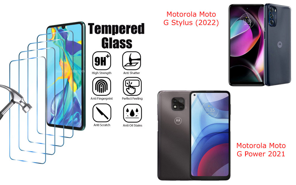 Защитное стекло ArmorGlass для Motorola Moto G Stylus (2022), G Power 2021 – устойчивое к царапинам и ударам Киев - изображение 1