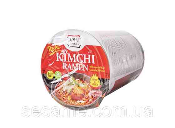 Локшина Nongshim Шин Рамен гостра, швидкого приготування Кімчі 85г Харків