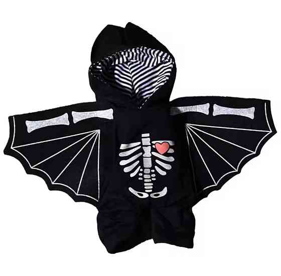 Косплей для собак і котів Кажан S на Хелловін чорний Київ