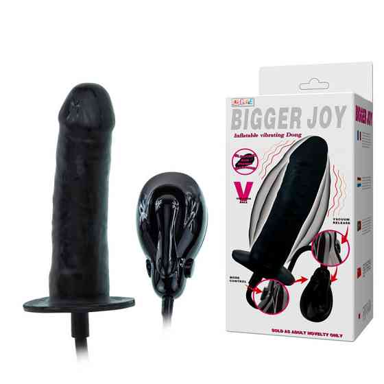 Фалоімітатор - Bigger Joy Inflateable Vibrating Dong Sex Aura Київ