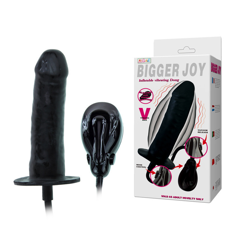 Фалоімітатор - Bigger Joy Inflateable Vibrating Dong Sex Aura Київ - фото 1