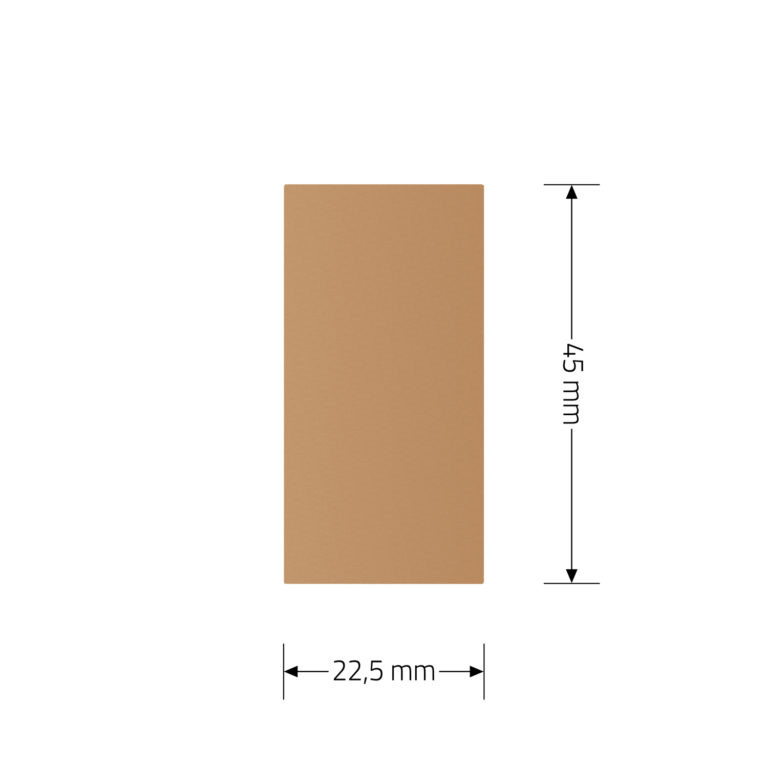 Заглушка для розетки LIVOLO, золота, модуль 22.5×45 мм, 0.5 поста (VL-FCMB-1AP) Коломыя - изображение 6