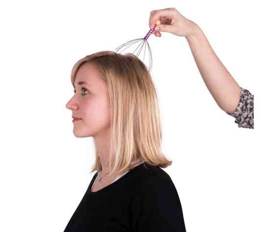 Масажер для голови inSPORTline Kutsuo - фіолетовий Київ