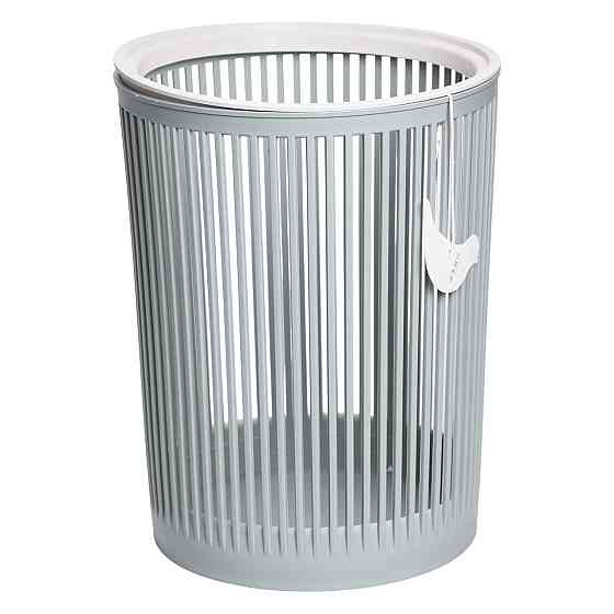 Кошик для сміття пластиковий в офіс для паперу 8 (л) кошик під сміття відро для сміття Зелений HP-45-8GR Коломия