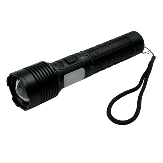 Ручной фонарь BL-X721-P50 + 10SMD zoom + PowerBank + Type-C + 18650 (3+4режима) Вінниця