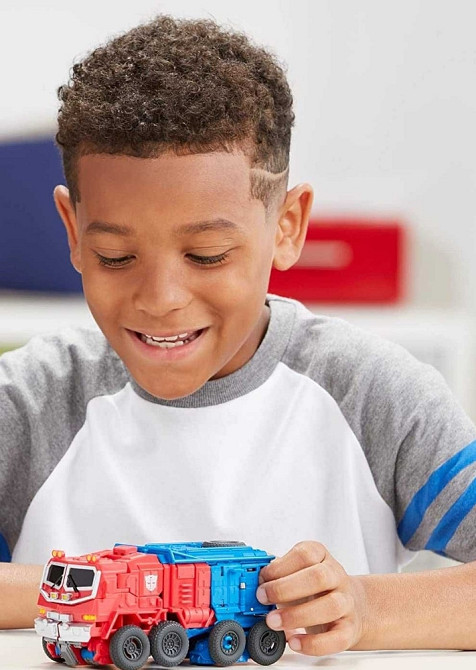 Трансформер Cyberverse Smash Optimus Оптімус Оптимус Прайм 22 Hasbro Киев - изображение 3