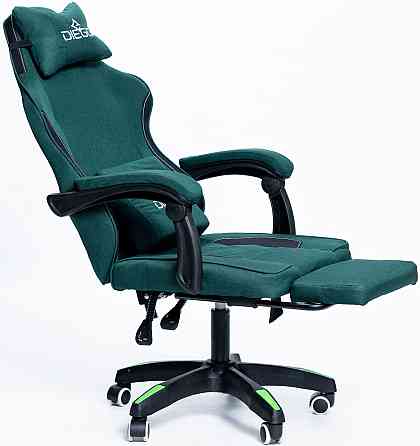 Кресло геймерское DIEGO Soft Green Киев