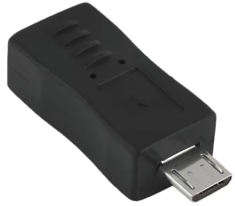 Переходник miniUSB мама – microUSB папа, адаптер-коннектор для зарядных устройств и кабелей Киев - изображение 4