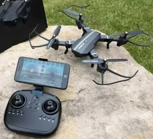 Протиударний квадрокоптер із камерою 8807W дрон Вінниця - фото 5