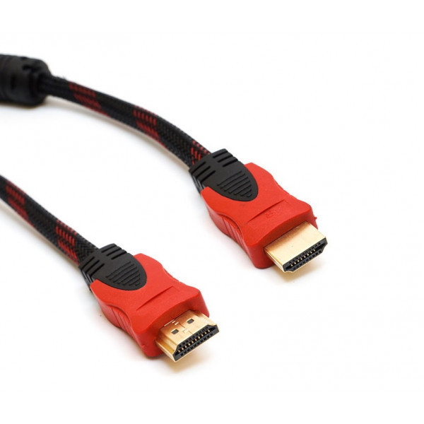 Кабель HDMI M - M,10.0 м, V1.4, до 4K 30Hz, обплетення (S0741) Київ - фото 1