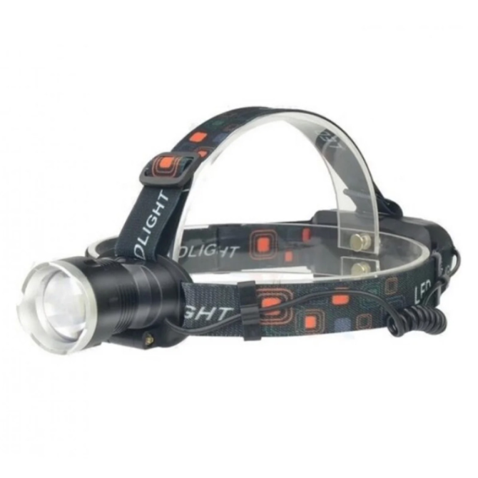 Светодиодный Фонарик налобный BL-T07B-P90 до 500м дальность, 2 аккумулятора, ZOOM Киев - изображение 8