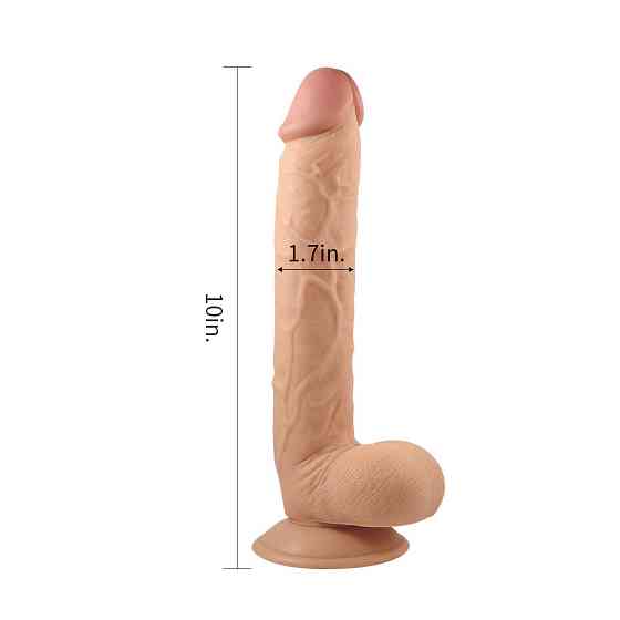 Фалоімітатор - King-Sized Realistic Dildo 10" Sex Aura Київ