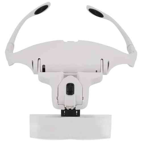 Окуляри збільшувальні, лупа налобна з LED підсвіткою, 5 лінз 1x-3.5x 9892B1 Вінниця