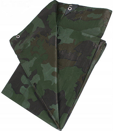 Туристичне Полотно - тент 2х3 метри Mil-Tec від Sturm (14240020) Woodland Нововолинськ - фото 3