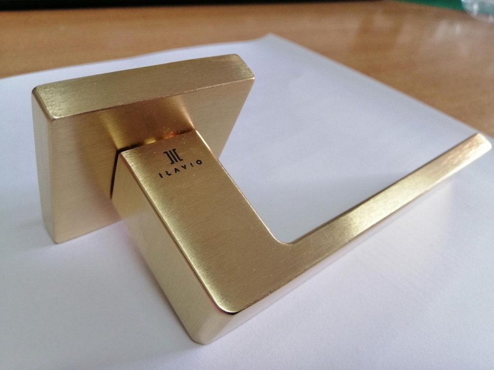 Ручка дверна ILAVIO 2036 Латунь матова Київ - фото 4