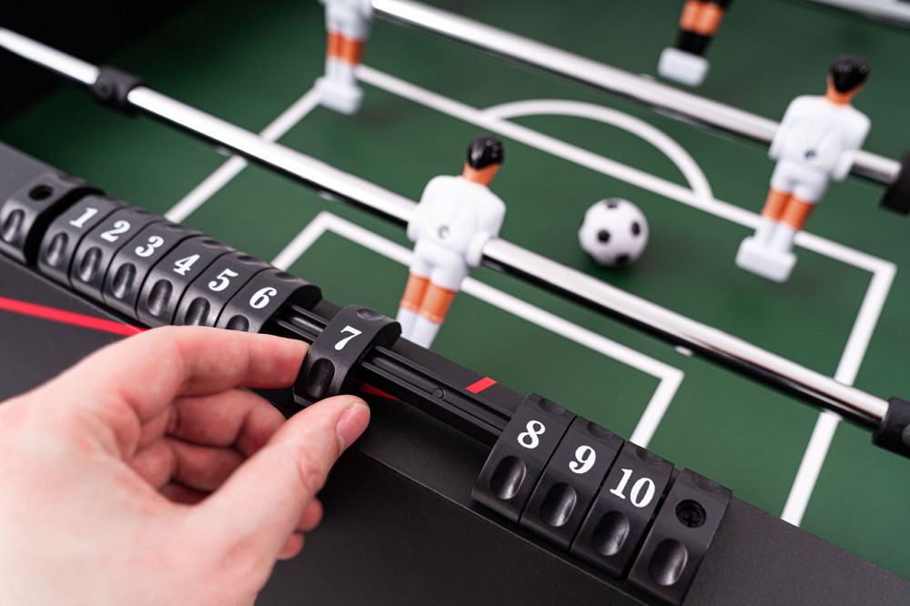 Настільний футбол Hop-Sport Sector чорно-білий Київ - фото 6