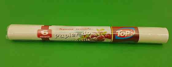 Бумага для выпечки  (6м\38см )ТОР (белая) (Неполный метраж!) (1 рул) Харьков