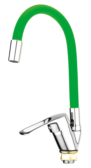 Кухонний змішувач Mixxus FANY 011 Nut Refl.Green без підводки MI6292 Харків - фото 1