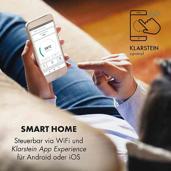 Інфрачервоний нагрівач Wonderwall Smart 60x100 см керування через програму 600 Вт тижневий таймер IP24 Рівне