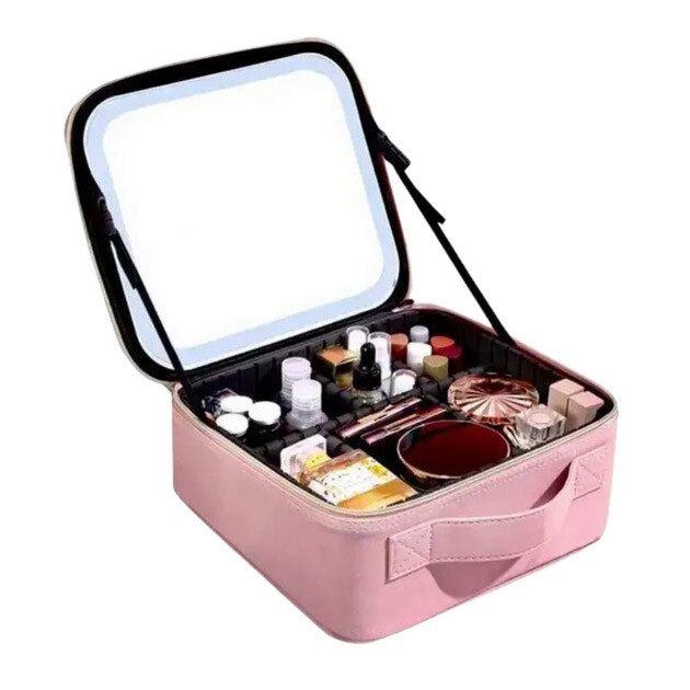Органайзер-косметичка для відряджень, Дорожня косметичка зі світлодіодним підсвічуванням VC-21 Львів - фото 2
